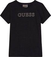 Guess Girls Stras Shirt Black - Maat 128