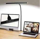 Premium Scherm Monitor Bureaulamp Met Touch bediening - USB Oplaadbaar - Bureaulamp Led Dimbaar - Monitor Verlichting LED Lamp - Klemlamp met Touch Bediening -