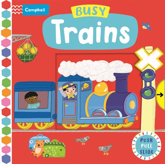 Campbell Busy Books9- Busy Trains - cover