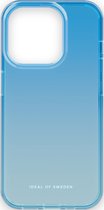 iDeal of Sweden Clear Case iPhone 15 Pro Light Blue
