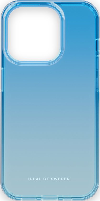 iDeal of Sweden Clear Case iPhone 15 Pro Light Blue