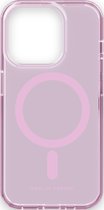 iDeal of Sweden Clear Case MagSafe iPhone 15 Pro Light Pink