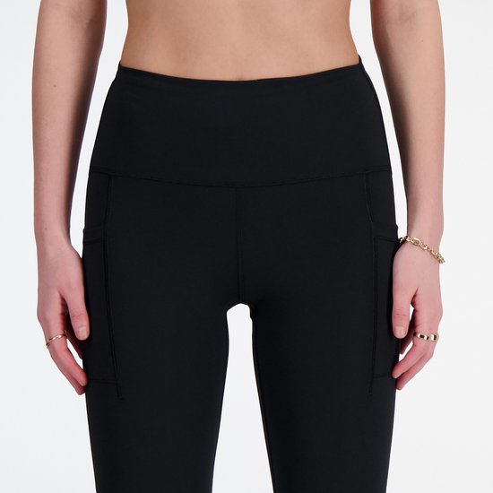 Legging de sport New Balance Sleek 27 pouces taille haute pour femme - Zwart - Taille M