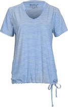 Killtec dames shirt - shirt KM - blauw/wit streep - 37010 - maat 44