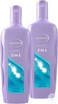 Andrélon Shampooing Classic Melon & Aloë Vera 2 x 300 ml