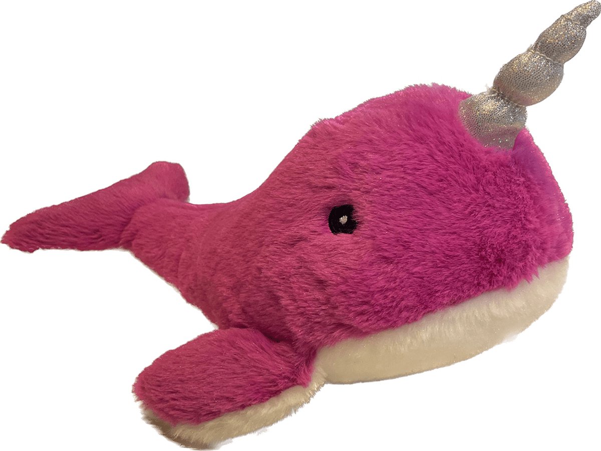 Chikko Quality - Hondenknuffel - Walvis Unicorn - 33 cm - Zacht Pluche Speelgoed