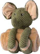 The Doggy Toy- Buddies - Hondenspeelgoed - Knuffel - Olifant