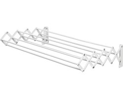 Equivera Wanddroogrek - Wanddroogrek Inklapbaar - Droogrek - Wand Droogrek - Wasrek Hangend - Schuifbaar