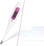 Femometer Vinca Lite - Basal Thermometer - Roze - Ovulatietest - Ovulatiethermometer 2 decimalen