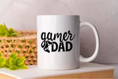 Mug Gamer Dad - Paternité - Cadeau - Cadeau - DadLife - BestDad - SuperDad - Père - FatherSon - FatherDaughter - FatherBeing