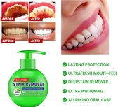 Whitening tandpasta - Natuurlijke ingrediënten - Teeth whitening - Proffesionele bescherming - Groene appel