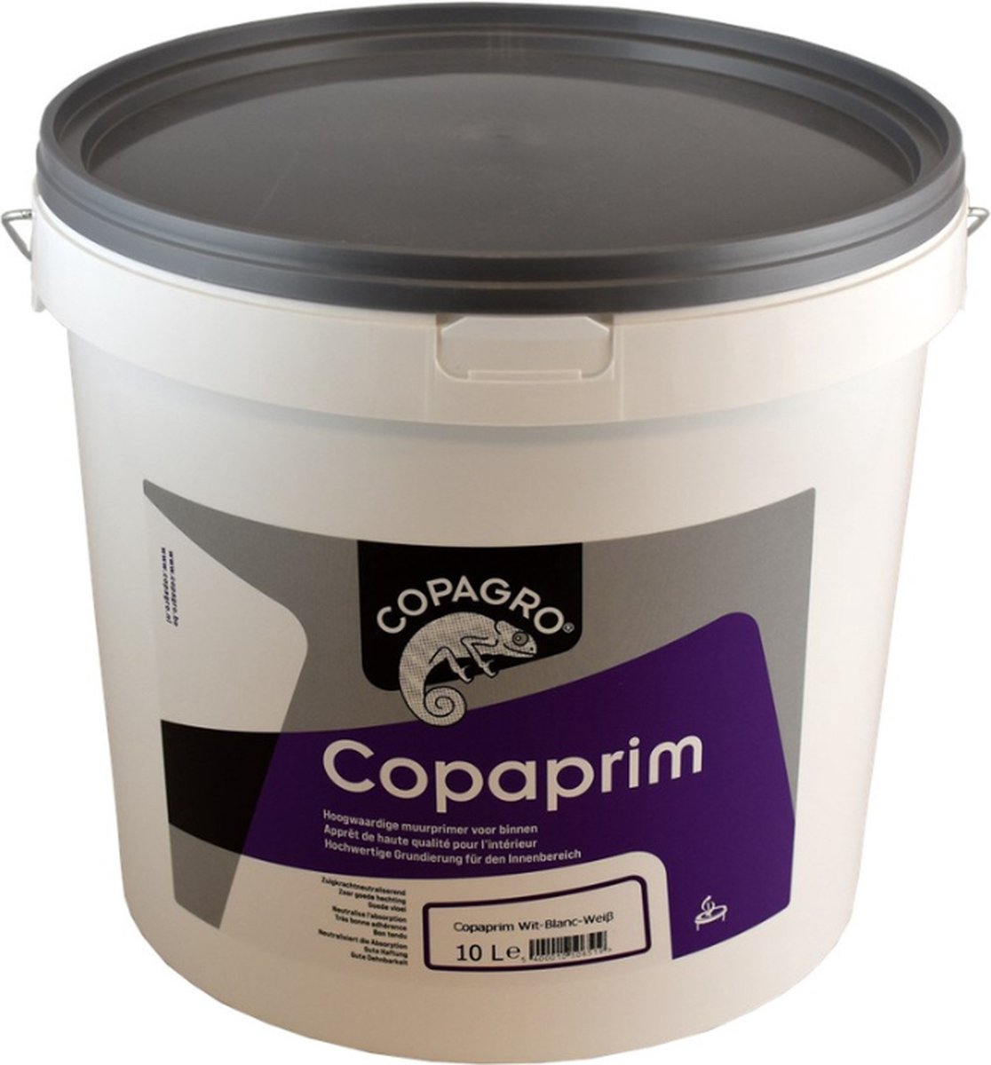 Copagro Copaprim - 10 l - 8-12 m²/l - Wit
