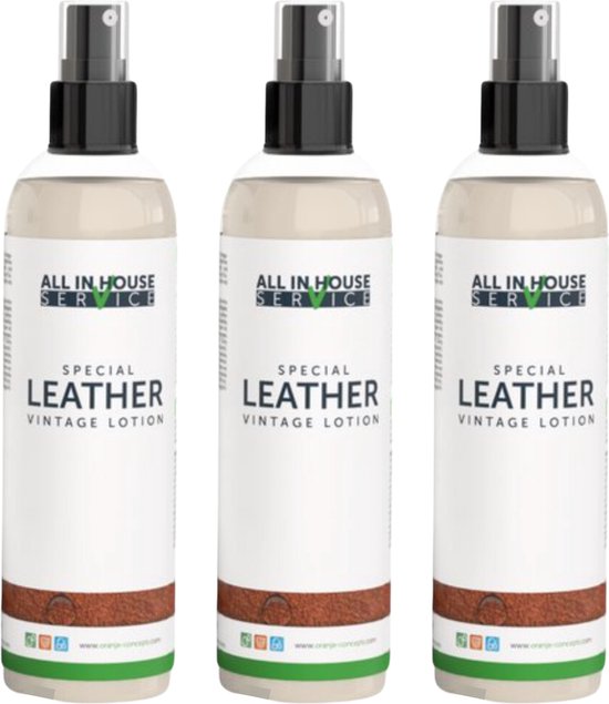 All-In House Special Leather Vintage Lotion - 3 x 250ml