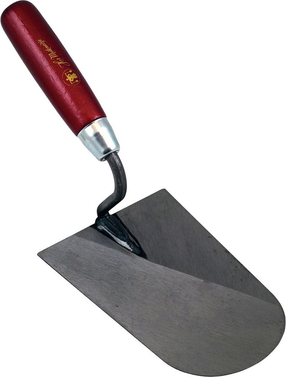Stukadoorstroffel rond, S-hals houten g - MM309180