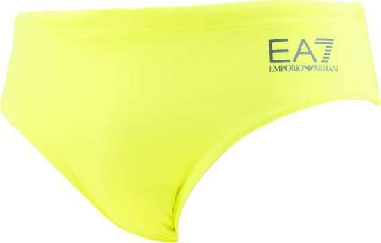 Emporio Armani EA7 zwemslip 8 cm neon geel - XXL
