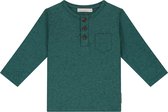 Kids Gallery baby shirt - Jongens - Dark Bottle Green - Maat 68