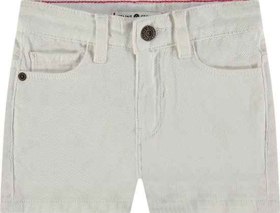 Stains and Stories girls short Meisjes Broek - off white - Maat 128