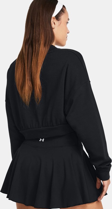 Women's UA Rival Terry Oversized Crop Crew Size : SM
