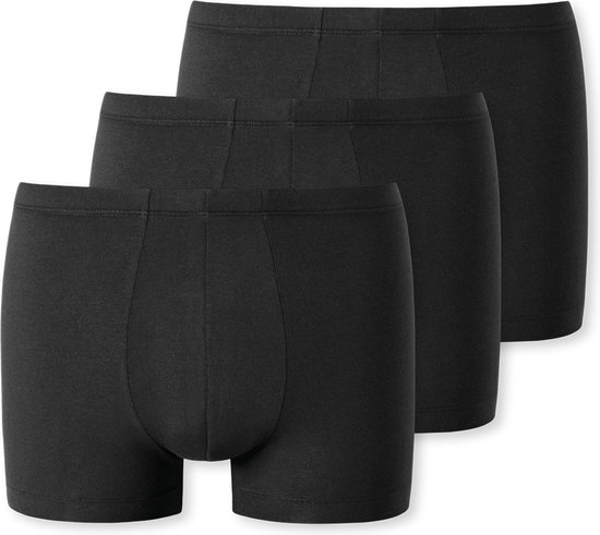 Uncover by Schiesser 3PACK Shorts Heren Onderbroek - zwart - Maat XL