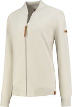 MGO Indy - Dun gebreid Damesvest - Beige - Maat L