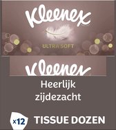 Kleenex tissues - Ultra Soft - Voordeelbox - 12 x 64 stuks = 768 zakdoekjes