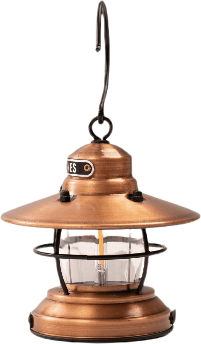 Barebones Mini Edison Lantern - tafellampen elektrisch - koperkleur