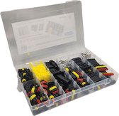LB Tools Professioneel Superseal waterdicht kabel connector assortiment met 1004 delig kabelverbinder met 1 Pin, 2 Pin, 3 Pin en 4 Pin kabelschoentjes 23-16AWG