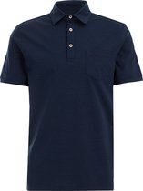 Van Gils Heren slim fit gemêleerde polo