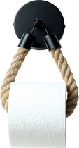Wc-papierhouder - touw - vintage handdoekhouder - wc-papierhouder - Hennep Touw Toilet Papier Houder - Touw Vintage Handdoekhouder - Toiletpapier Roll Houder
