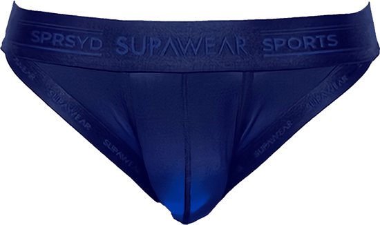 Supawear SPR Training Brief Blue - TAILLE S - Sous- Sous-vêtements pour hommes - Slips pour homme - Slips pour hommes