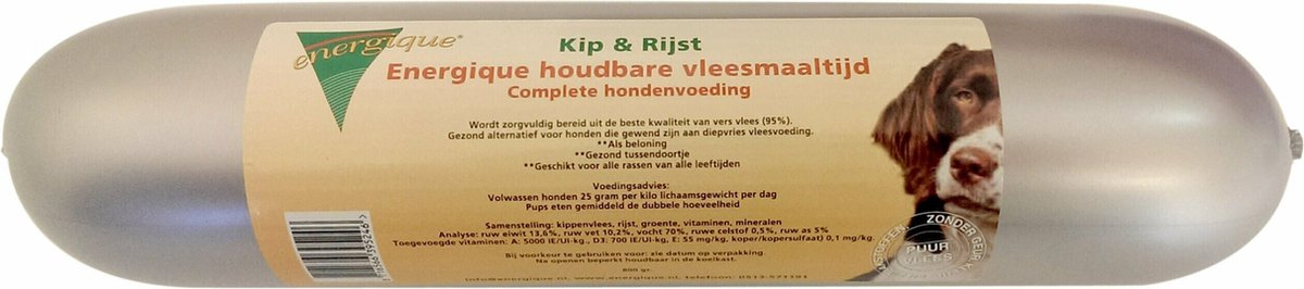 Energique Houdbare Vleesmaaltijd Kip/Rijst - 800 GR (12 stuks)
