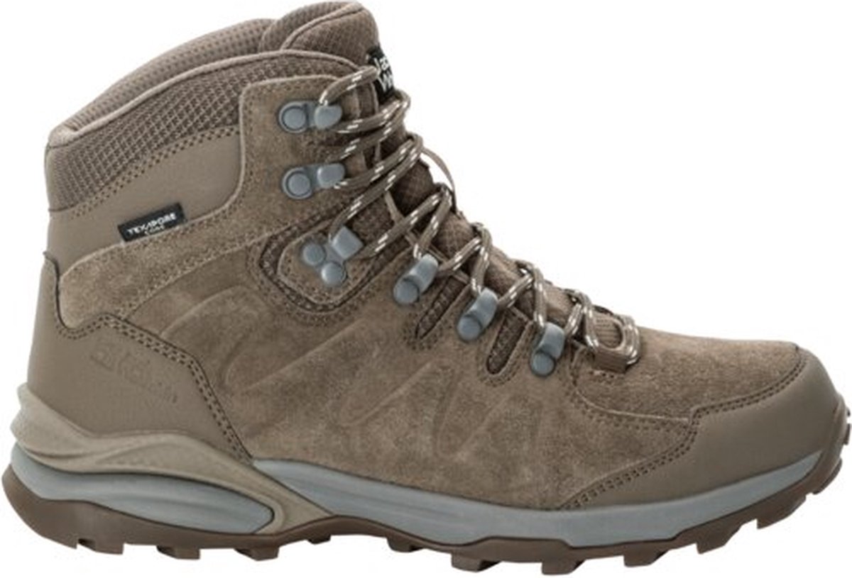 Jack Wolfskin REFUGIO TEXAPORE MID W Dames Wandelschoenen Chestnut