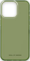iDeal of Sweden Clear Case iPhone 15 Pro Max Khaki