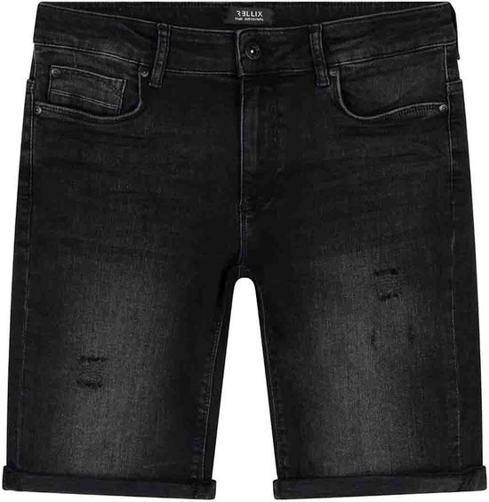 Rellix - Korte Broek Duux - Black Denim