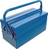 Gereedschapskist Leeg - Gereedschapskoffer Leeg - Gereedschapskoffer - 42x20x15cm - Blauw