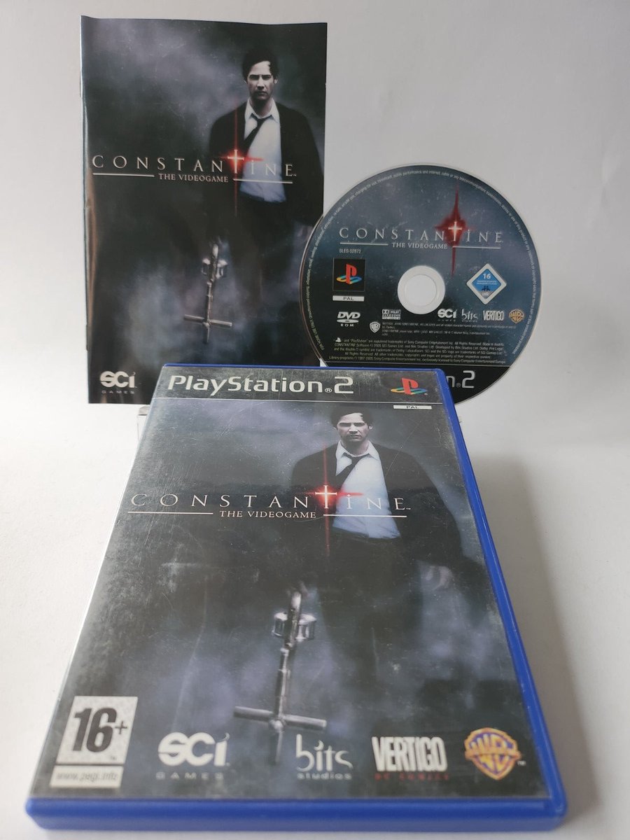 constantine das spiel ps2 dvd, Playstation 2 Covers, Cover Century