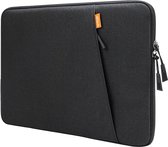 Laptophoes voor 13,3 inch notebook iPad, laptoptas, beschermhoes, sleeve, compatibel met 13 inch MacBook Air, 13 inch MacBook Pro, 12.3 Surface Pro., zwart 13,3 inch