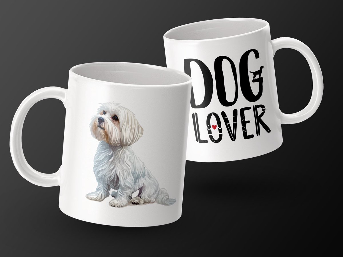 Mok Maltese dog - hond / dog lover