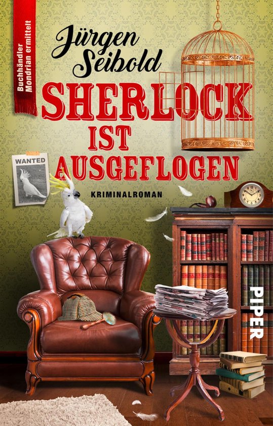 Lesen auf eigene Gefahr 4 - Sherlock ist ausgeflogen - cover