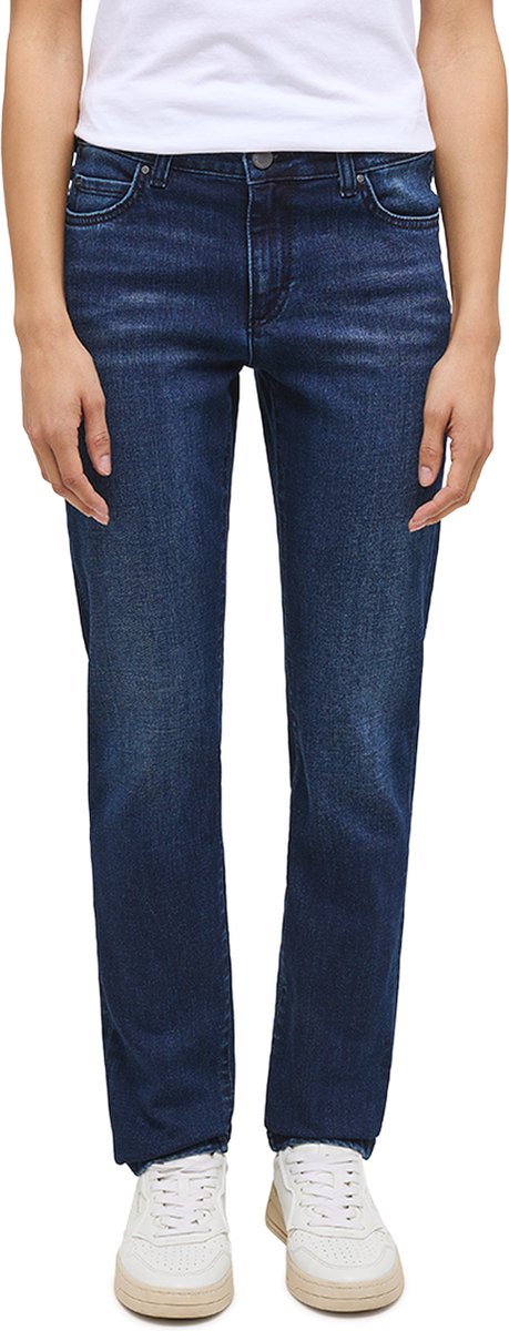 Mustang Dames Jeans Broeken CROSBY comfort/relaxed Fit Blauw 26W / 32L Volwassenen