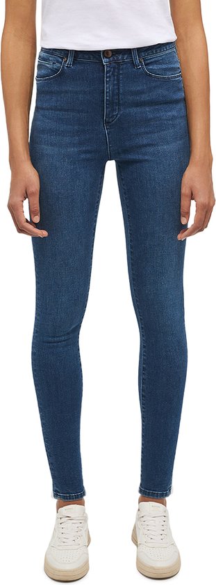 Mustang Dames Jeans Broeken GEORGIA skinny Fit Blauw 26W / 32L Volwassenen