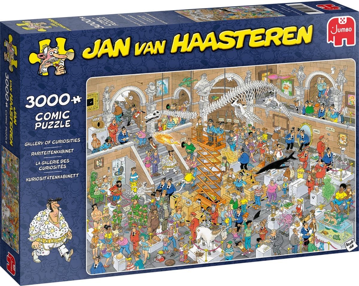 Jan van Haasteren Rariteitenkabinet puzzel - 3000 stukjes - Jan van Haasteren