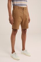 WE Fashion Heren regular fit chinoshort met stretch