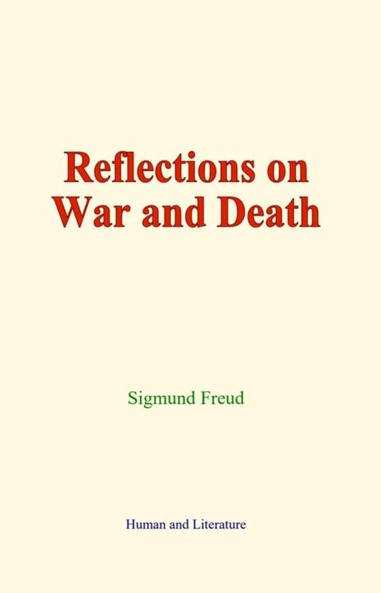 Reflections on War and Death - cover