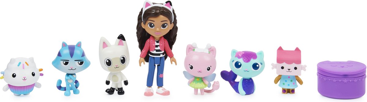 Gabby's Poppenhuis - Speelfigurenset - met Gabby, 6 katjes en 1 poppenhuispakketje — afbeelding 18