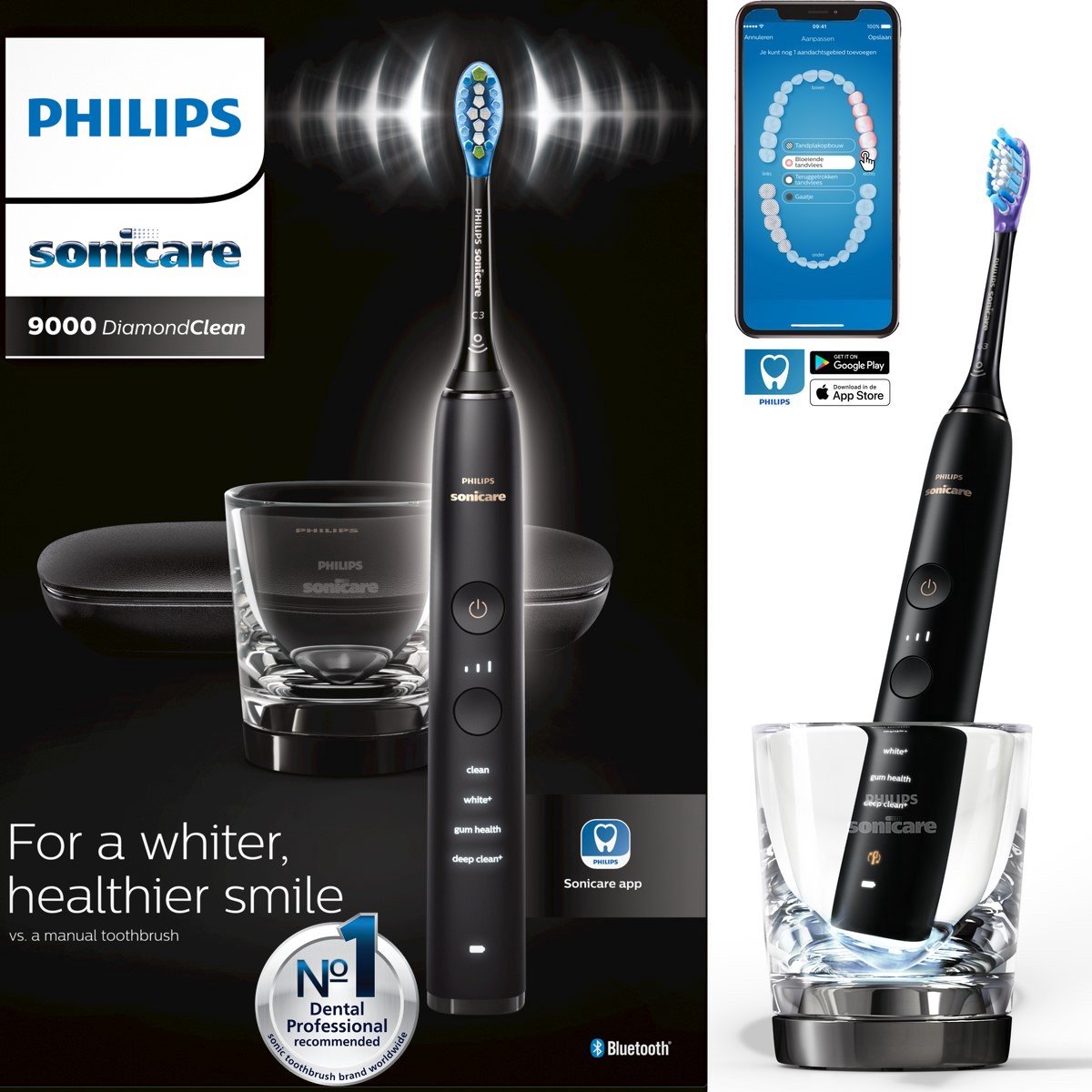 Philips Sonicare DiamondClean HX9911/09 - Elektrische tandenborstel - Philips
