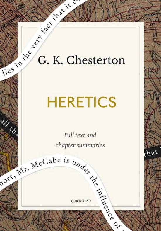 Heretics: A Quick Read edition - cover