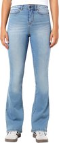 Noisy May Dames Jeans NMSALLIE HW FLARE JEANS VI162LB flared Fit Blauw 27W / 30L Volwassenen