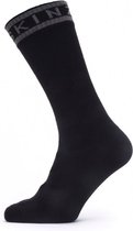 Chaussettes imperméables Sealskinz Scoulton Noir/Gris - Unisexe - taille XL