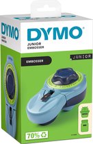 DYMO Junior Lettertang | Wiel met grote knop en 42 tekens | geen batterijen nodig | Home labelmaker voor reliëfdruk